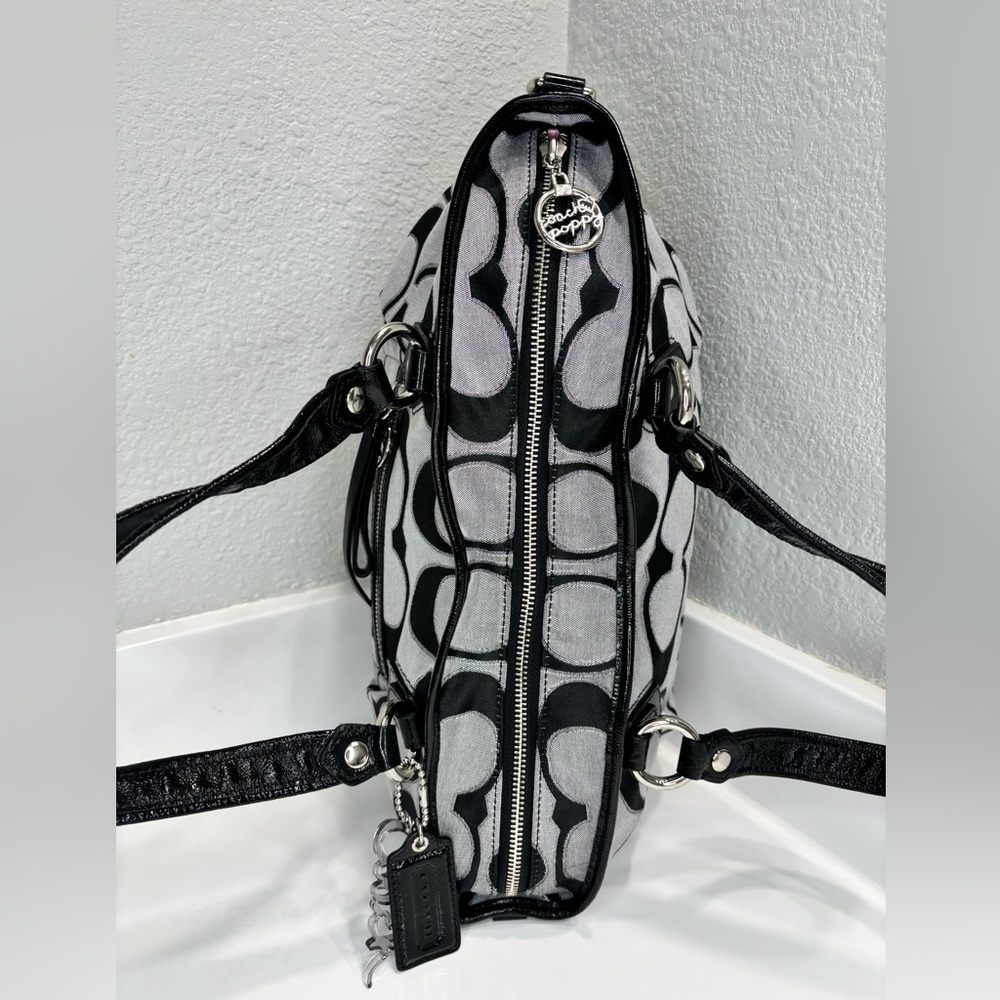 Coach Poppy Lurex Rocker Tote - Picture 8 of 17